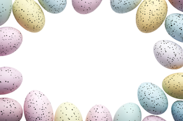  A blue Easter egg with yellow dots, clipart on a white background 