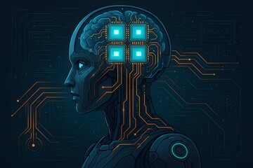 AI Brain of Humanoid Robot with Neural Processor and Data Flow Architecture
