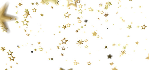 Sparkling gold stars on white. Perfect for holidays, celebrations, and more!