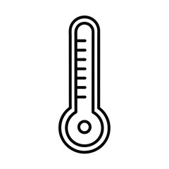 Thermometer Icon Outline Vector Illustration
