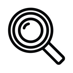 Zoom In Icon Outline Vector Illustration