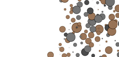 confetti png. Gold confetti falls from the sky. Glittering confetti on a transparent background. Holiday,