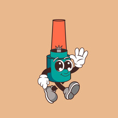 Retro character design from blender friendly