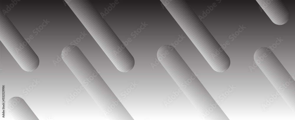 Poster abstract silver background with diagonal lines. dynamic shapes composition. vector eps 10