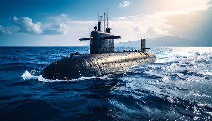 Submersible naval vessel