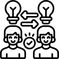 Idea Exchange Icon