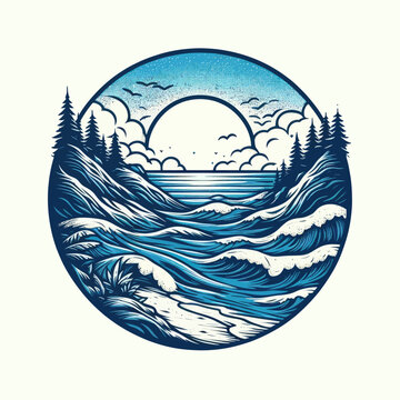 The raging sea (1)