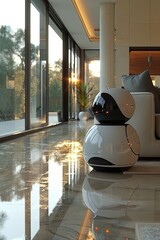 Robotic Assistant Seamlessly Enhances Modern Home Life Through Innovative Tasks Generative AI