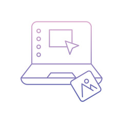 Graphic Design Vector icon