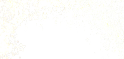 Subtle light yellow stars and dots scattered on a white background. Perfect for presentations or websites.