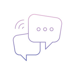 Live Chat Vector icon