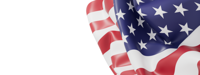 High-quality image of an American flag, perfect for patriotic designs and backgrounds.
