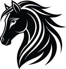 Horse Head Silhouette