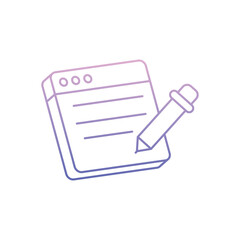 Content Vector icon