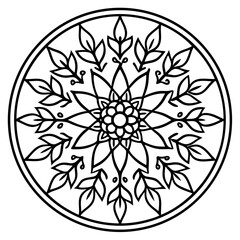 Boho Tree of Life Mandala Artwork