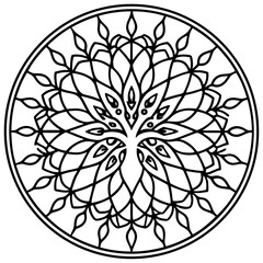 Boho Tree of Life Mandala Artwork