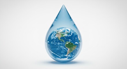 Obraz premium drop of water