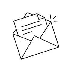 Email Newsletter Vector icon
