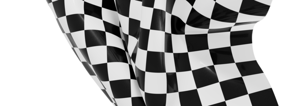 High-quality photo of a checkered flag, perfect for sports, racing, and competition themes. Download now!