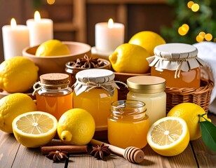Natural cosmetics based on fashion and lemon