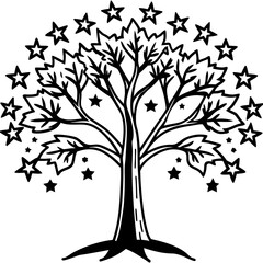 Obraz premium Magical Tree in Enchanted Woods