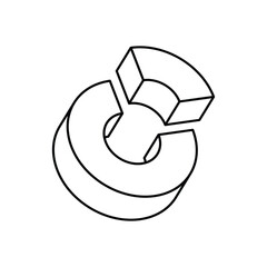 Engagement Metrics Vector icon