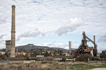 Paesaggio vecchia fabbrica