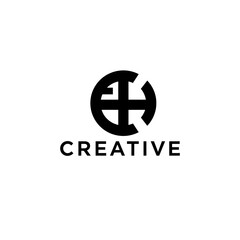 Obraz premium Abstract vector logo design concept for business company success