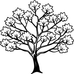 Obraz premium Pastel Blossom Tree Design