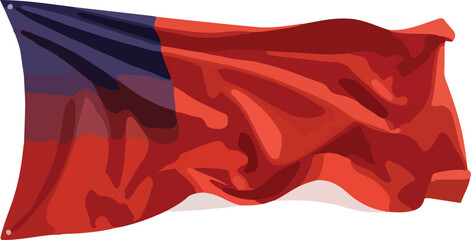 waving flag of egypt