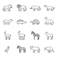 Outline Wildlife & Domestic Animal Collection