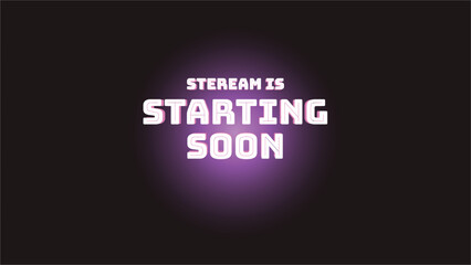 Stream starting soon