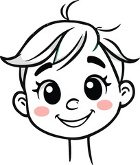 funny cartoon boy