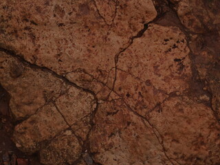 Rustic Red Brown Granite Stone Texture background