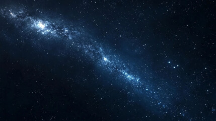 Naklejka premium Explore the mesmerizing beauty of the Milky Way galaxy, a stunning cosmic vista.