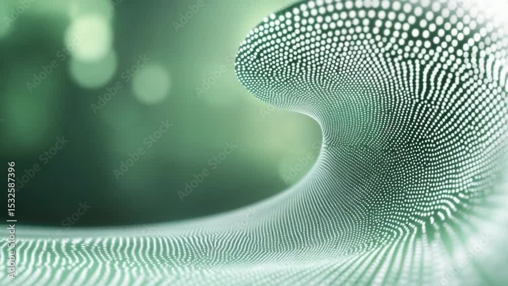 Poster Abstract Wave: A mesmerizing abstract representation of a wave, fluidly sculpted with intricate patterns and textures, creating a sense of depth and movement.