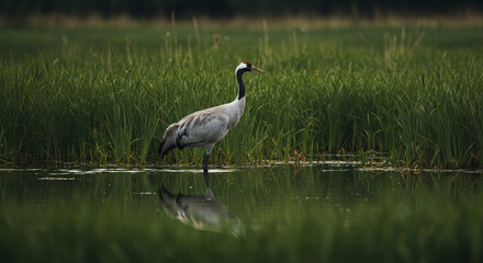 Fototapeta premium great blue heron