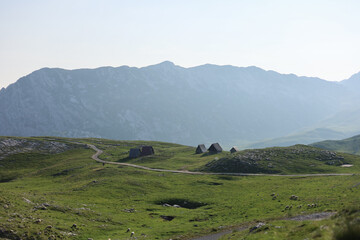 mountain landscape with mountains