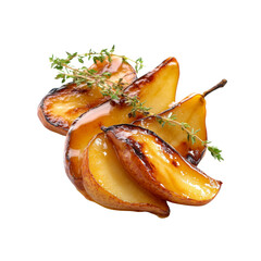 Delicious Glazed Roasted Pears with Thyme