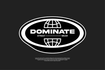 Vector streetwear design ideas concept vector graphic tee design suitable for printing
