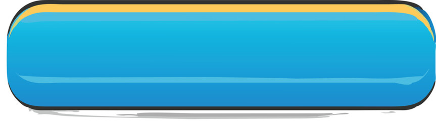 Obraz premium Blue web button. Blank button. Vector illustration