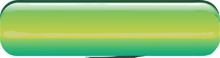 Fototapeta premium Green web button. Blank button. Vector illustration