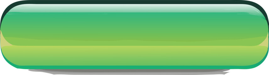 Fototapeta premium Green web button. Blank button. Vector illustration