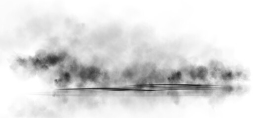 Incredible and Beautiful Black Smoke Background. A Stunning Magical Vapor and Fog Effect That Captivates You