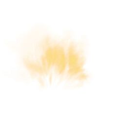 Incredible and Beautiful Yellow Smoke Background. A Stunning Magical Vapor and Fog Effect That Captivates You © Orange Sky
