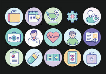 Medical Icons Healthcare, Doctor, Hospital, Patient, Health