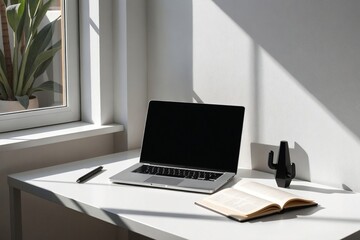 Fototapeta premium Smart Office Technology: Future Workplace & Digital Transformation
