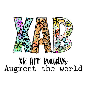 Colorful XAB App Builder Design for Augmented Reality