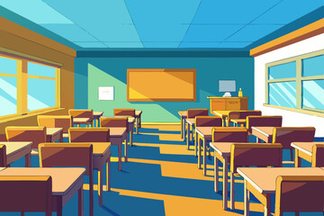 classroom in school