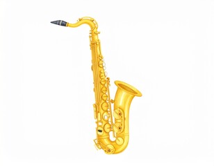 yellow gold Saxophone